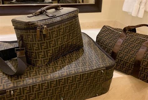 vintage fendi luggage set